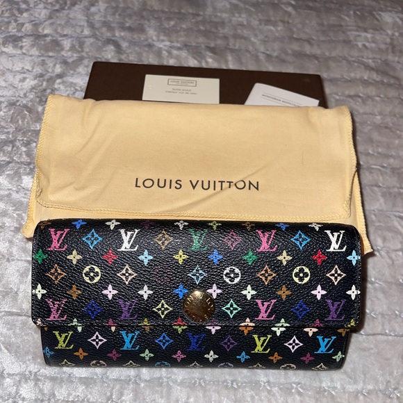 Louis Vuitton Handbags - Louis Vuitton Preloved multi color wallet great condition has wears 👀 at pics